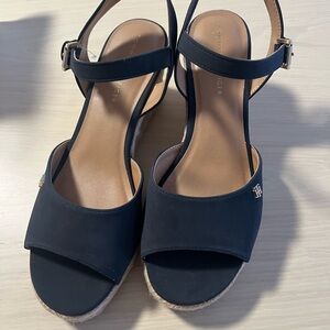 Tommy Hilfiger Women's Black Sandals